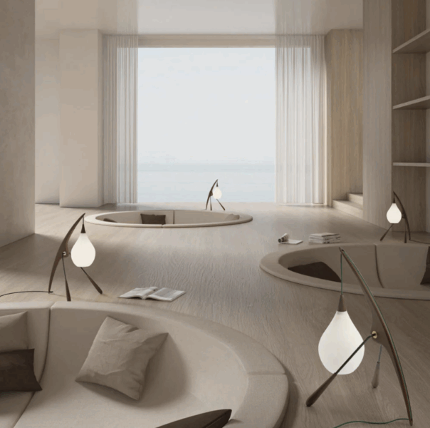 Phasme M Table Lamp from Rispal Table Lamps by Rispal